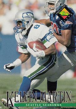 Kelvin Martin Seattle Seahawks 1994 Pro Line Live NFL #289